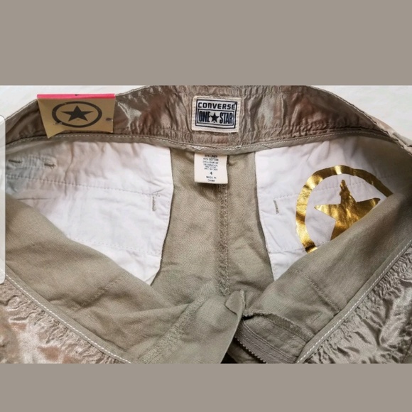 Converse one star shorts khaki brand new. - Picture 2 of 6